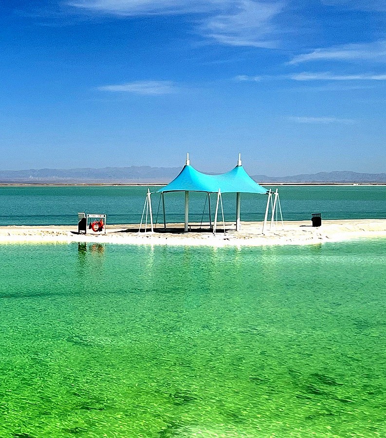 《不老松：纪实摄影》【山河锦绣】南疆游摄！大柴旦翡翠湖 (5)