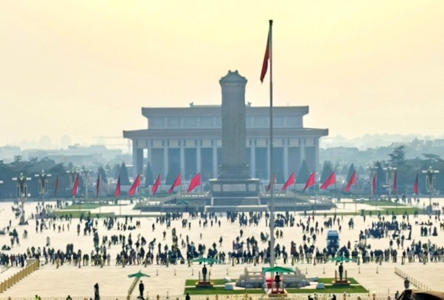 毛主席纪念堂——北京行摄