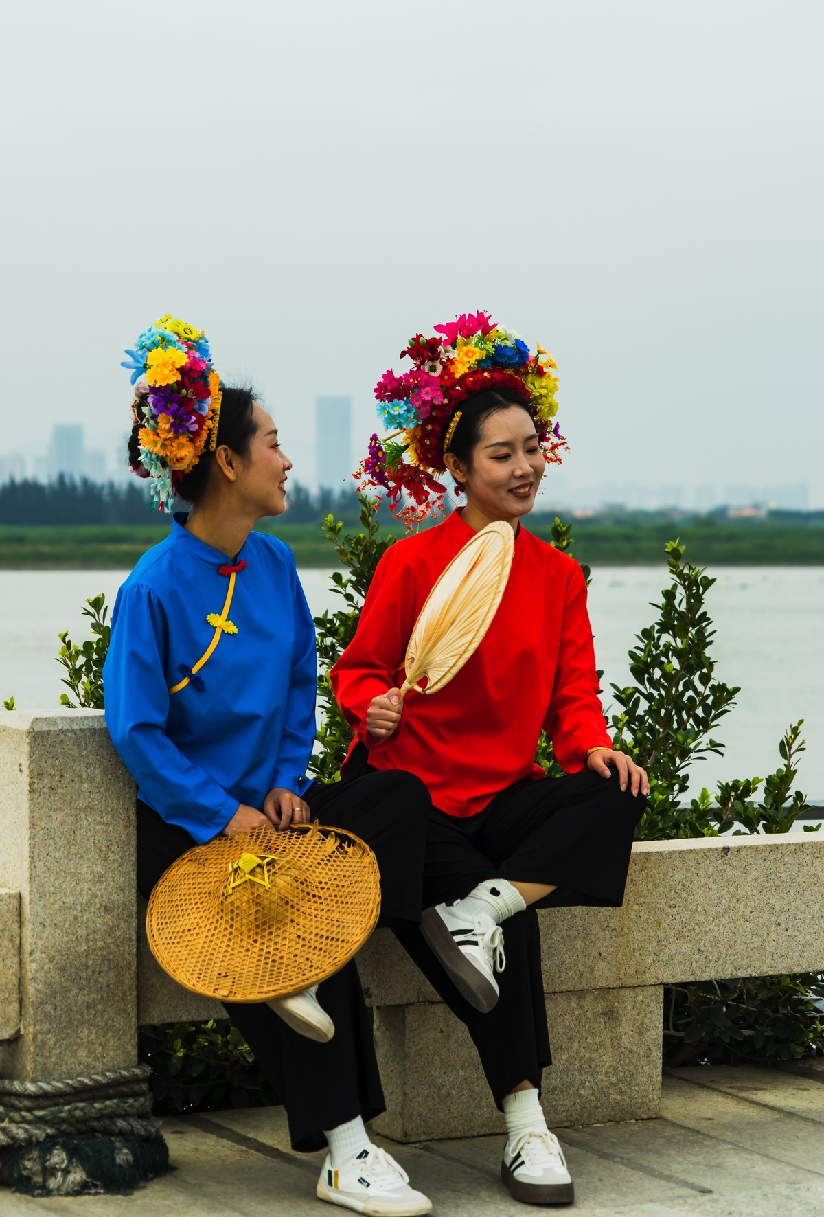 泉州浔埔簪花女