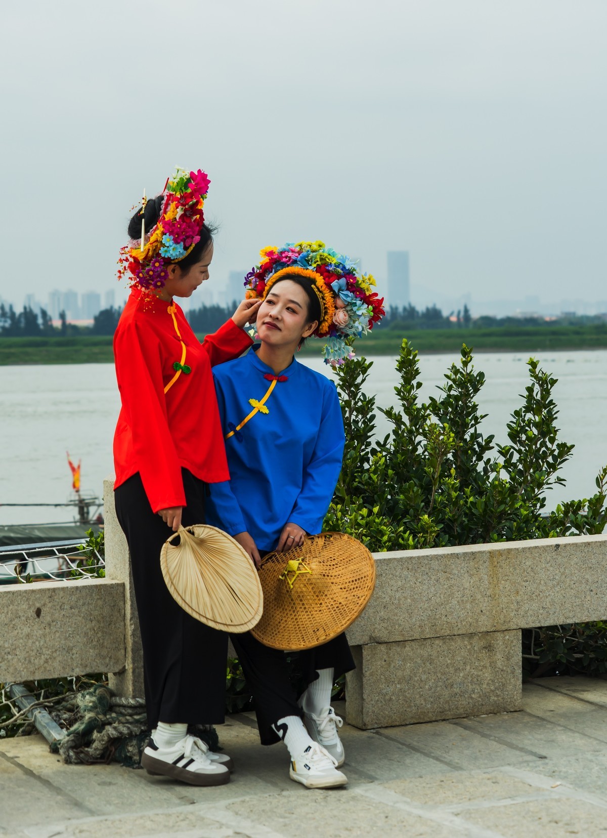 泉州浔埔簪花女