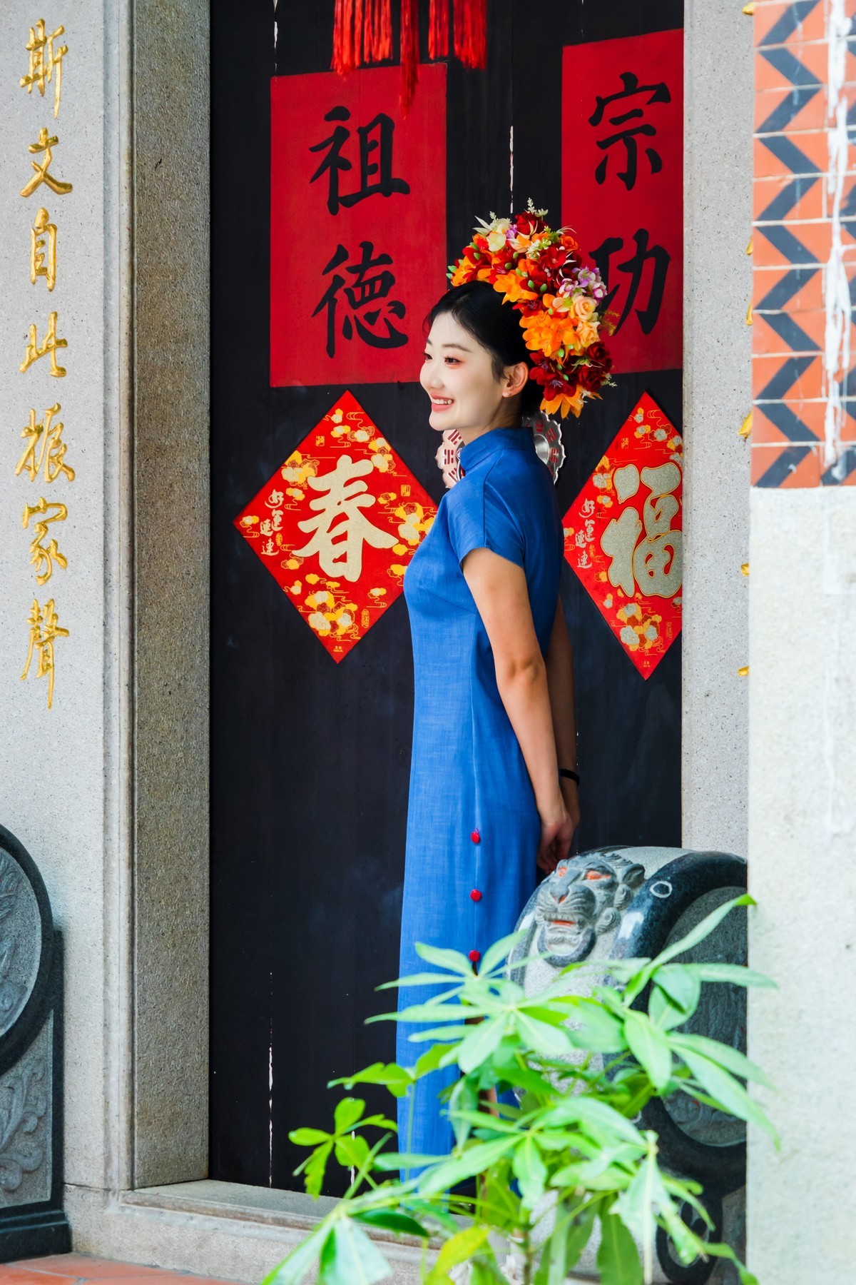 泉州浔埔簪花女