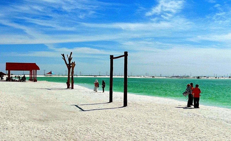 《不老松：纪实摄影》【山河锦绣】南疆游摄！大柴旦翡翠湖 (5)