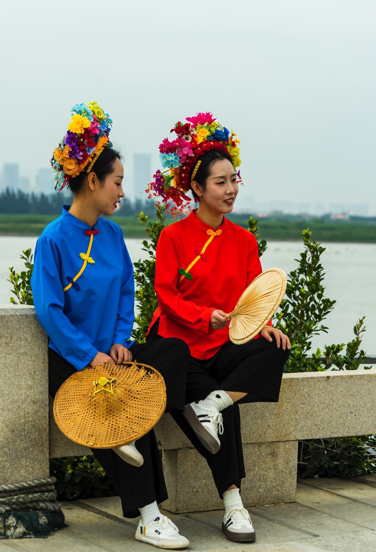 泉州浔埔簪花女