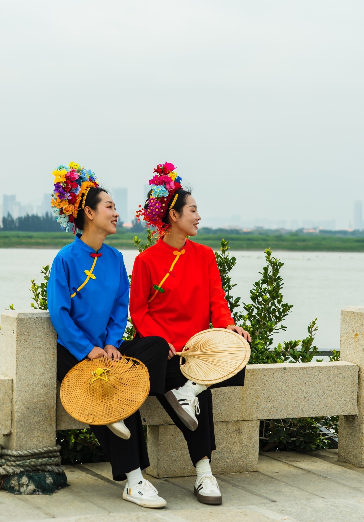 泉州浔埔簪花女