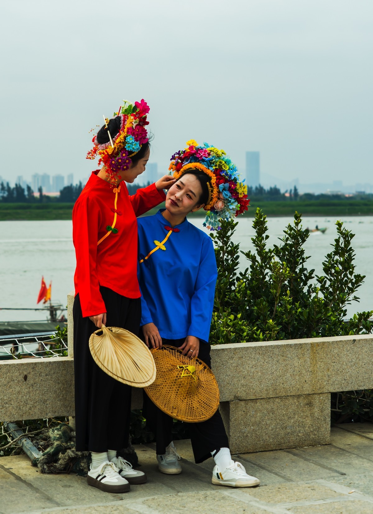 泉州浔埔簪花女