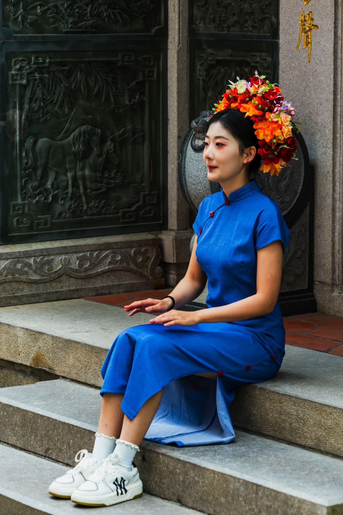 泉州浔埔簪花女