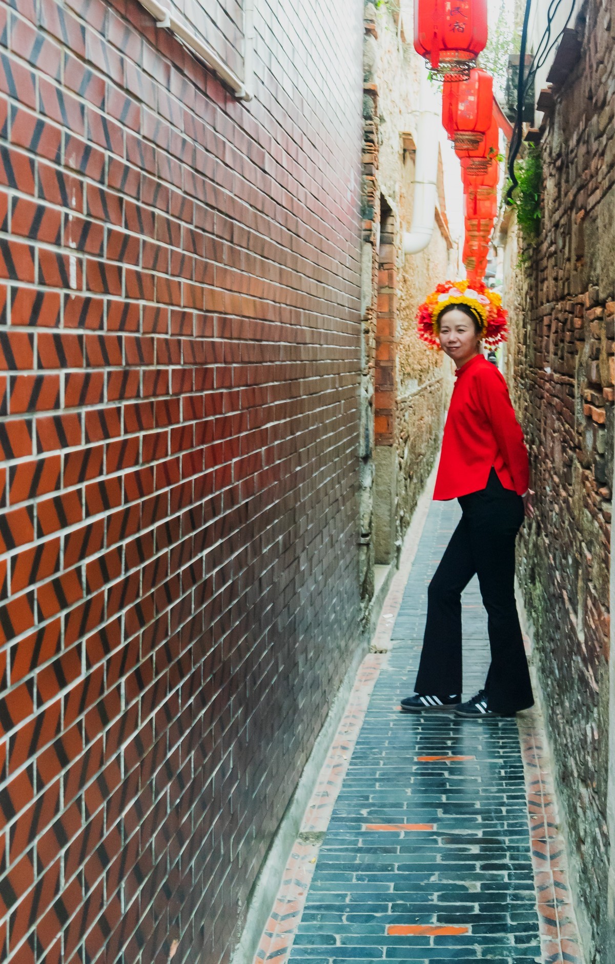 泉州浔埔簪花女