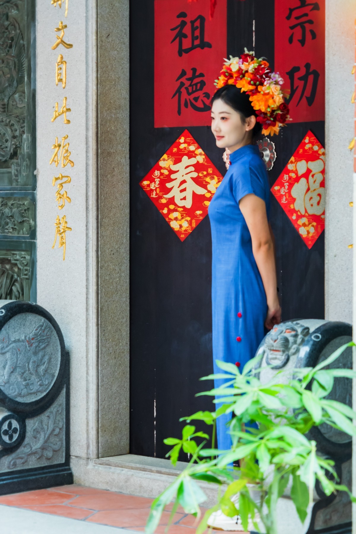 泉州浔埔簪花女