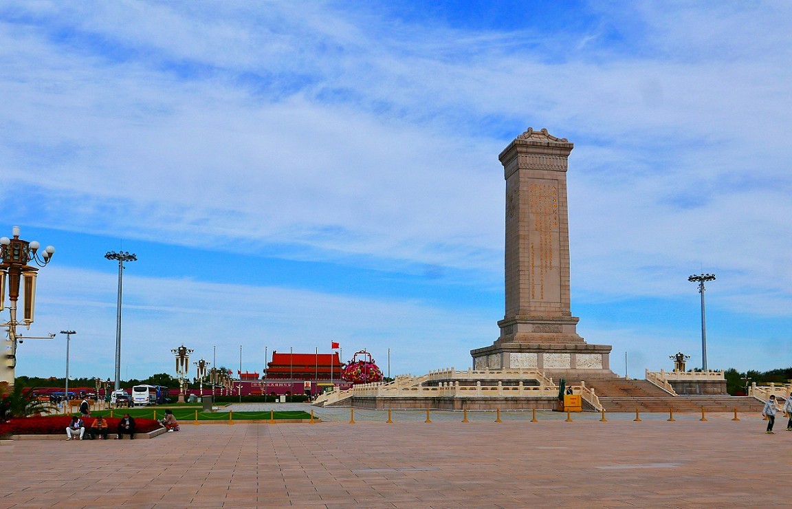 拜年请假贴《北京天安门广场》《我爱北京天安门》祝大家过年好！给各位拜个早年！
