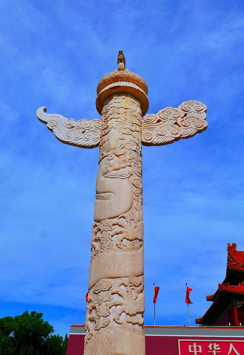 拜年请假贴《北京天安门广场》《我爱北京天安门》祝大家过年好！给各位拜个早年！