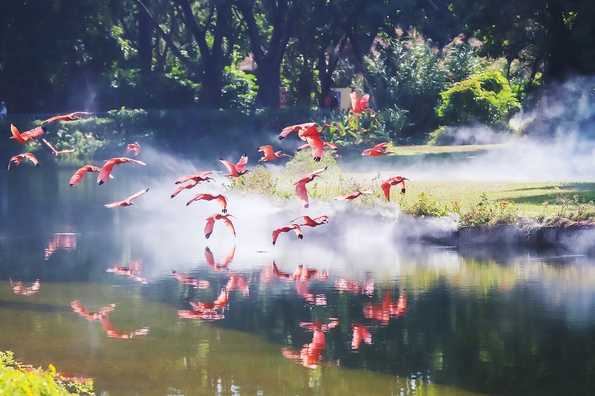 山清水秀多仙气