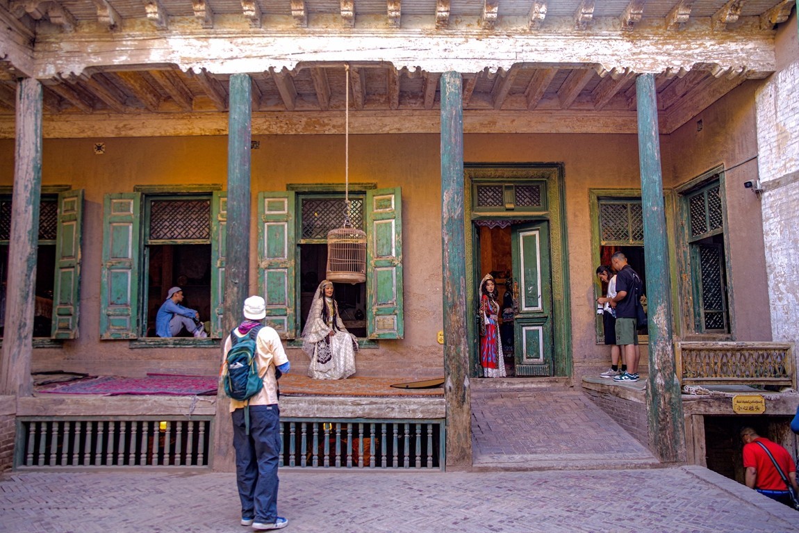 新疆行游--漫游喀什古城【16】