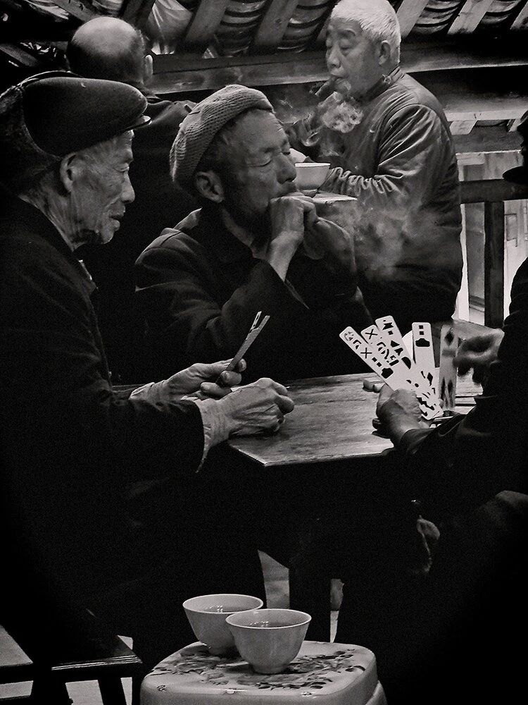 纪实摄影 | 川人，茶铺子里度光阴