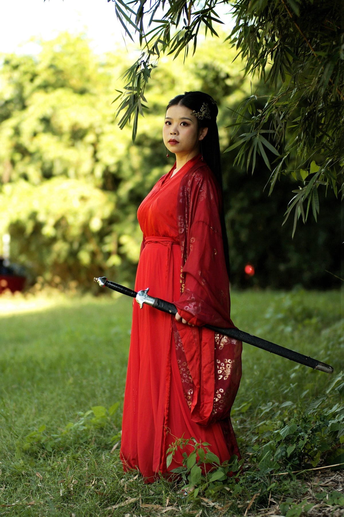 成都龙潭水乡拍古装美女(3)