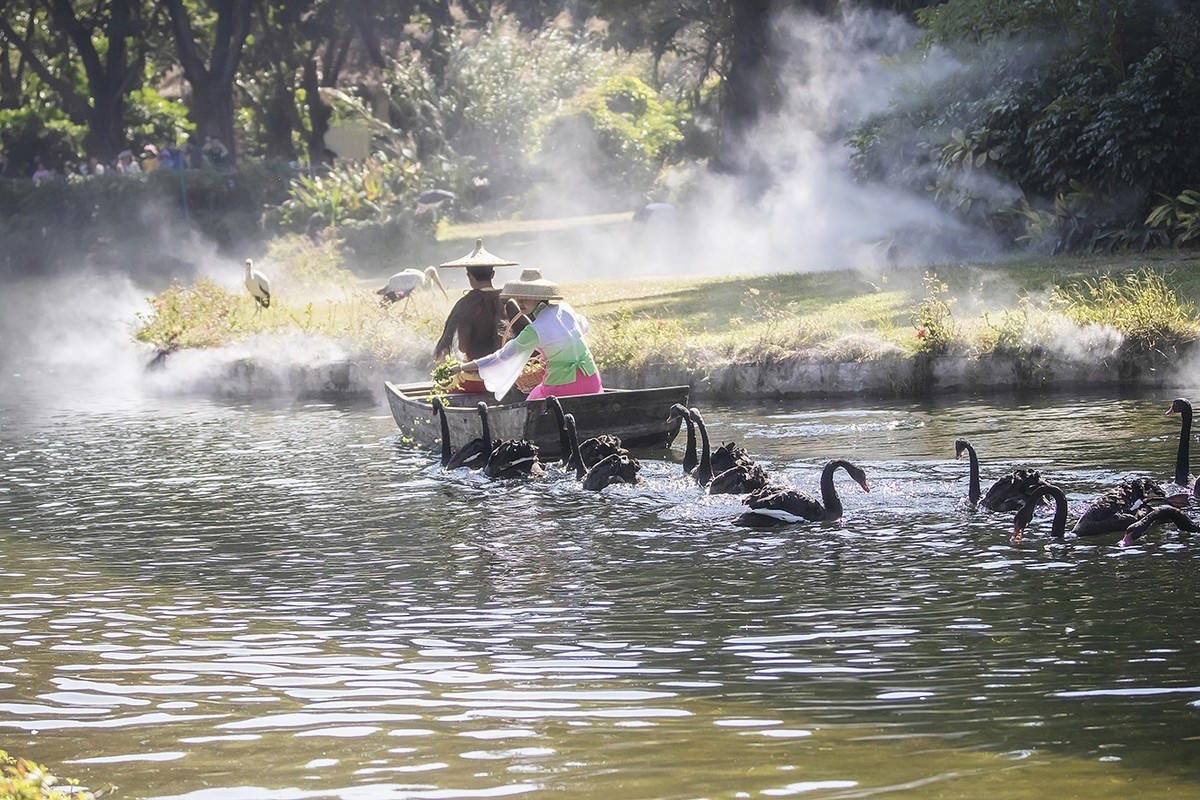 山清水秀多仙气