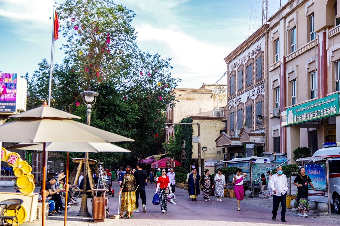 新疆行游--漫游喀什古城【16】