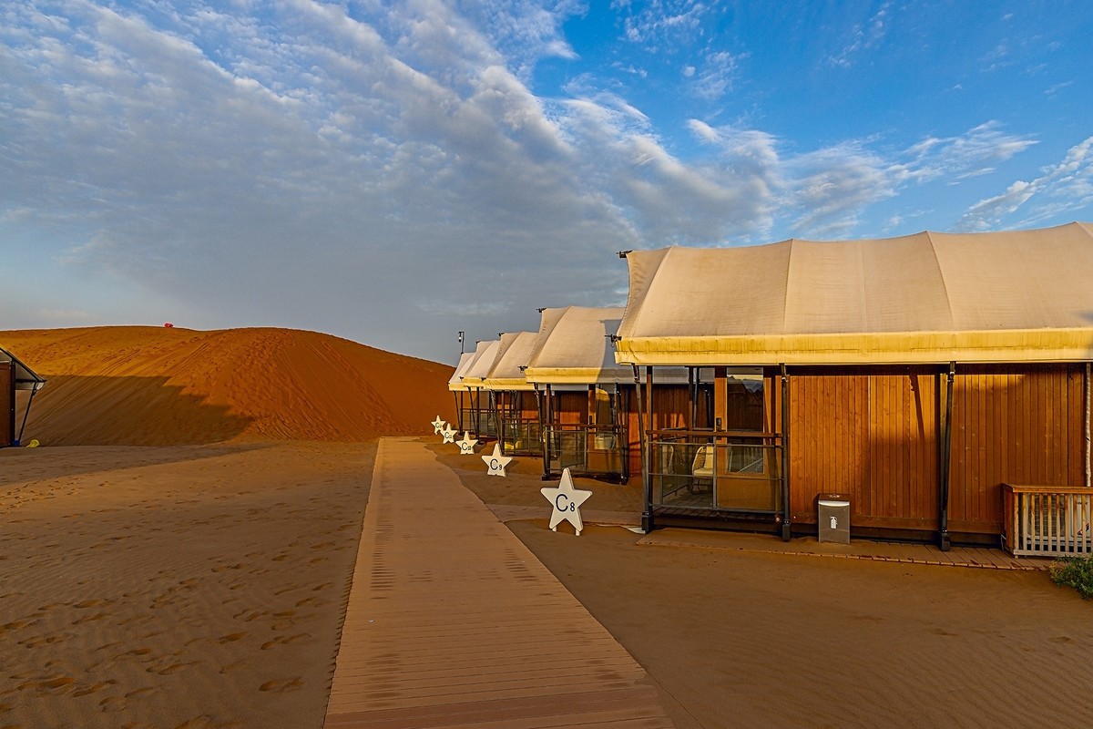 旅游记录宁夏中卫沙坡头沙漠星星酒店