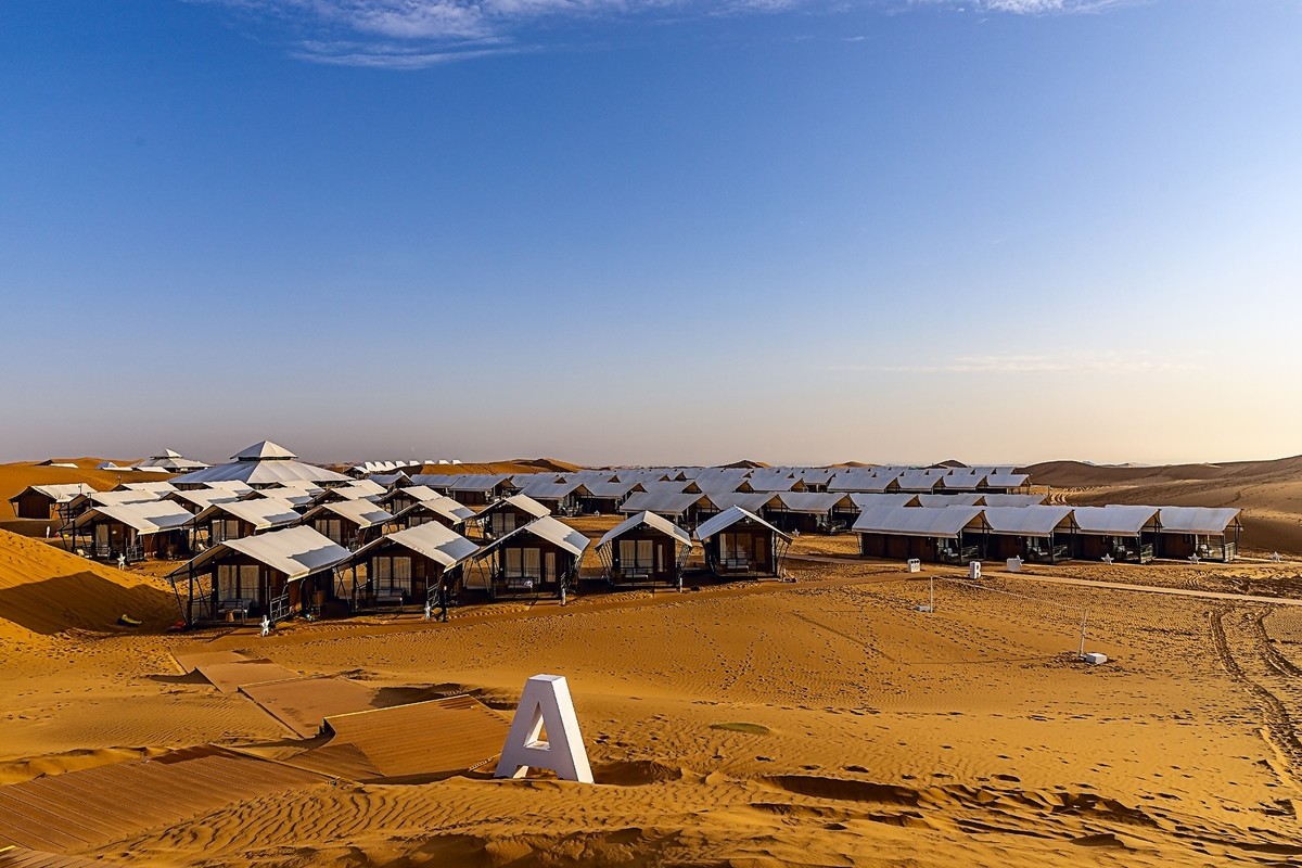 旅游记录宁夏中卫沙坡头沙漠星星酒店