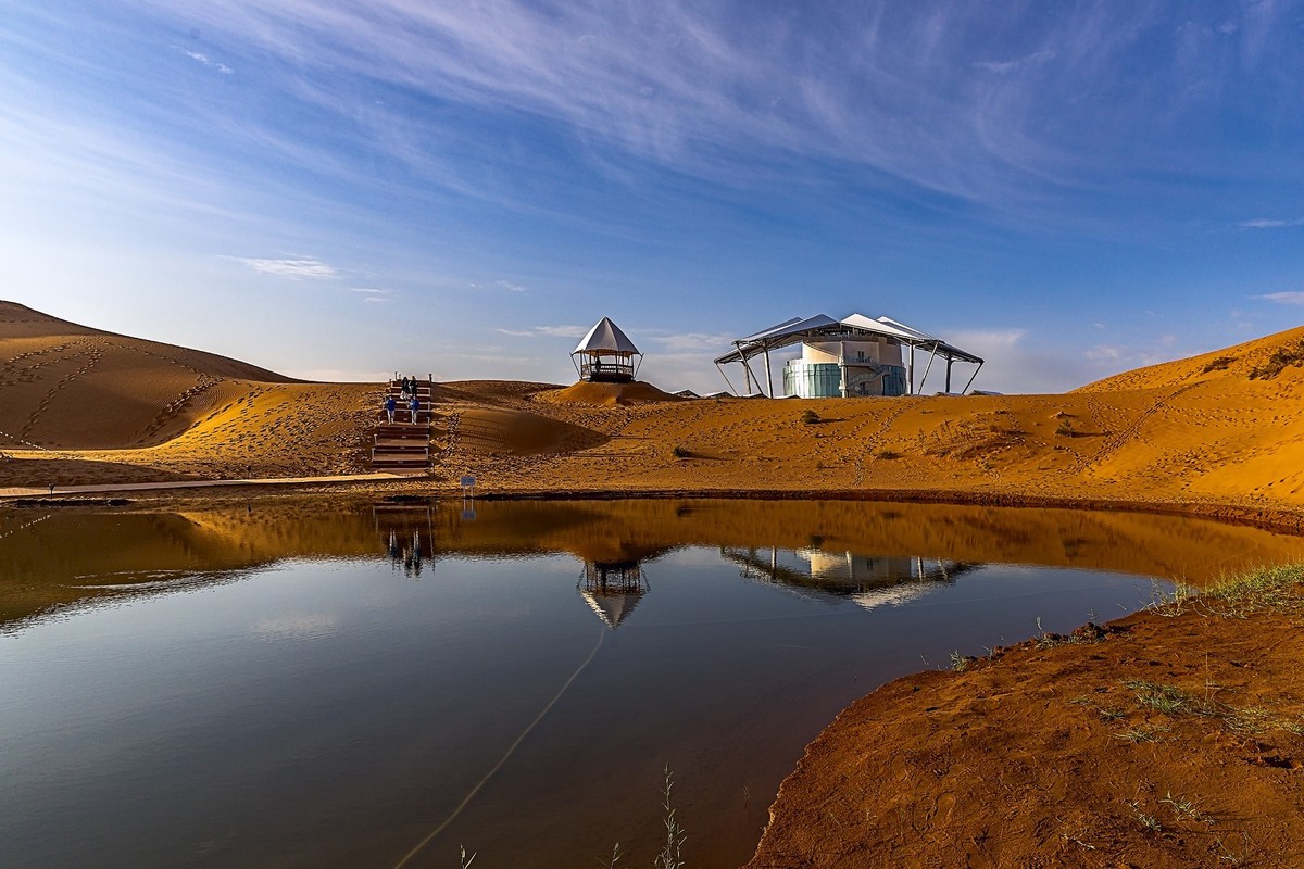 旅游记录宁夏中卫沙坡头沙漠星星酒店