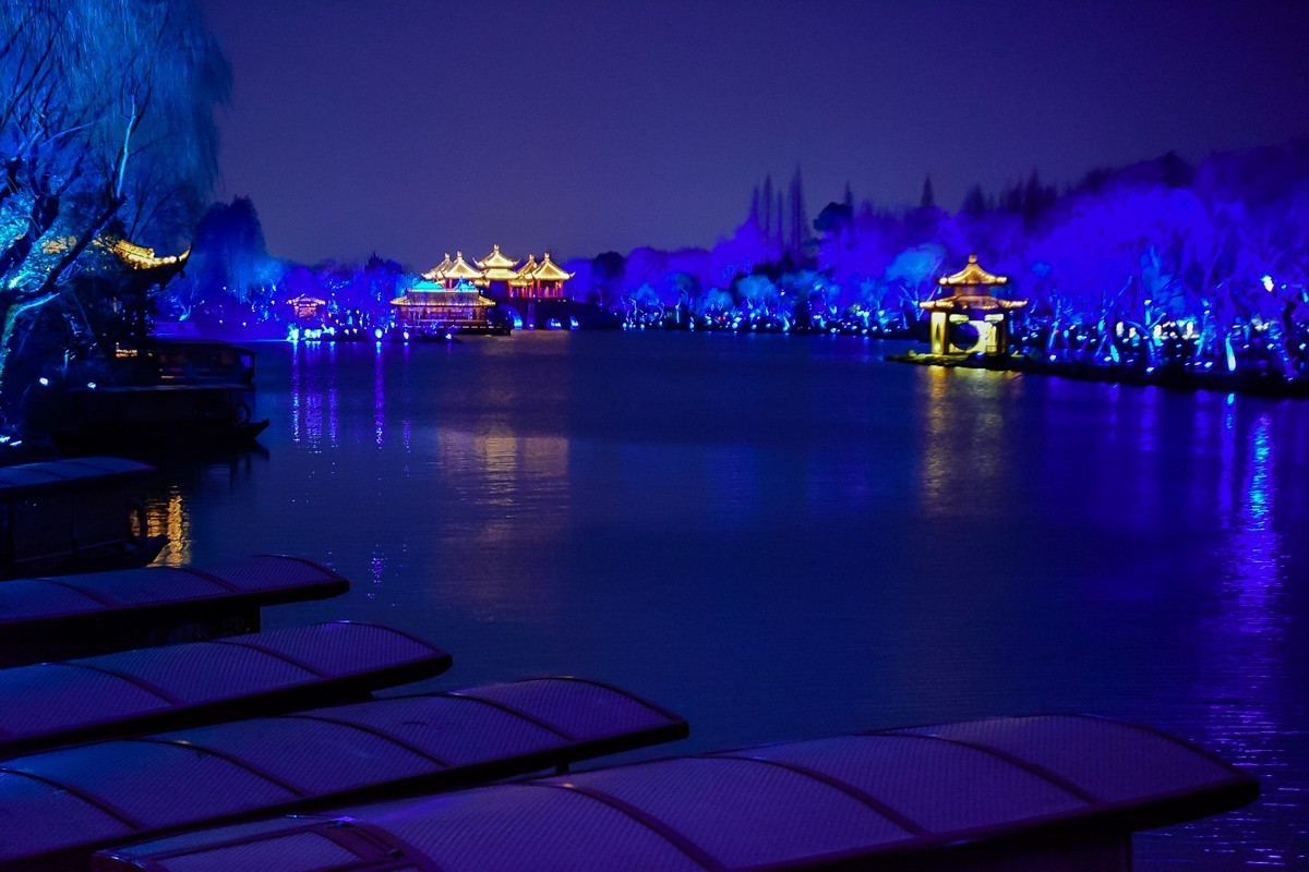 2024年第0151贴-夜游瘦西湖纪实游拍（0229）