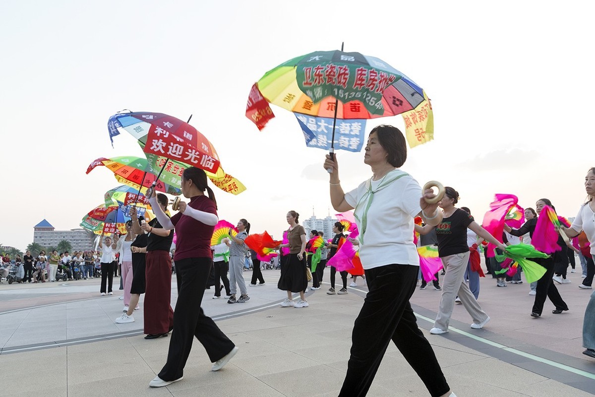 山西临县伞头秧歌--非遗
