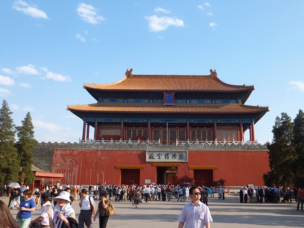 北海、景山与故宫角楼