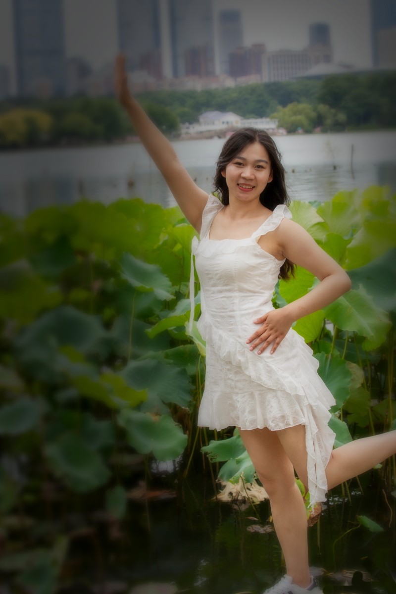 荷花池旁抓拍 11