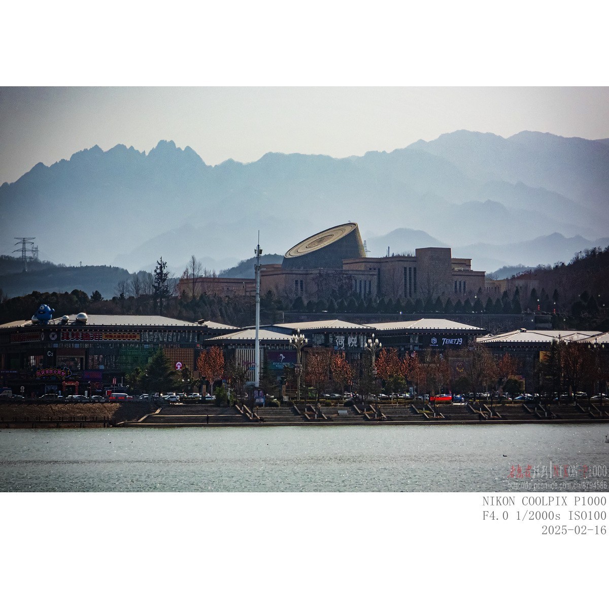 南山下，渭河边，冬日暖阳