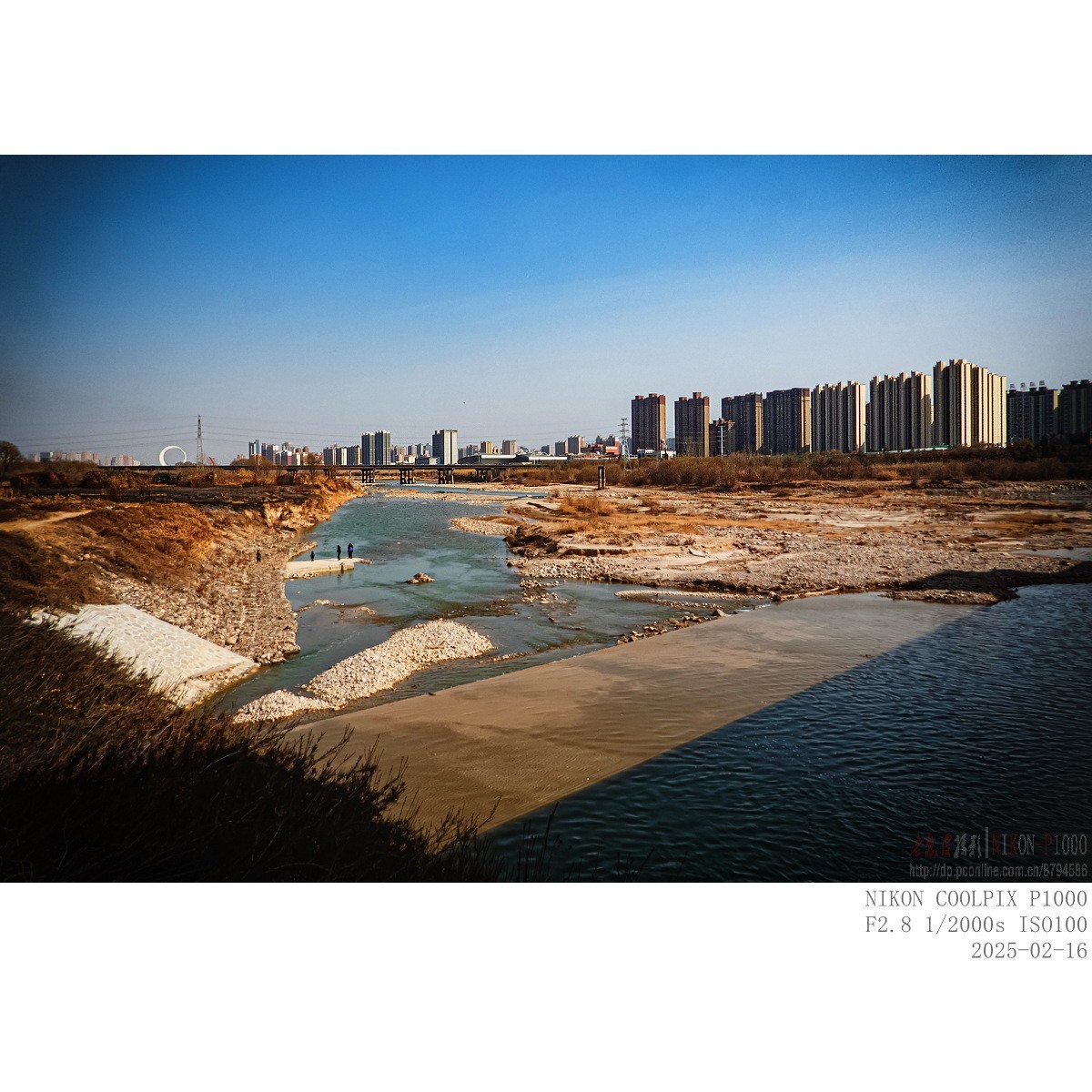 南山下，渭河边，冬日暖阳