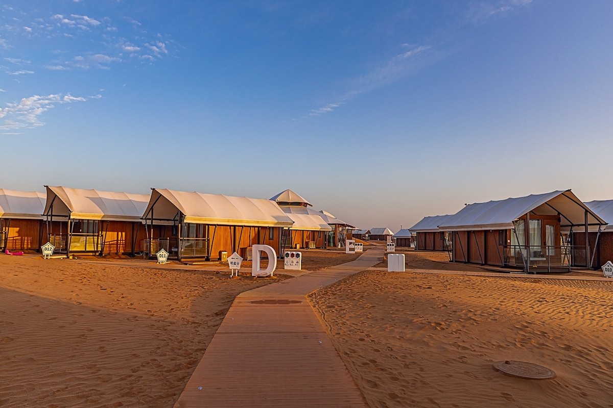 旅游记录宁夏中卫沙坡头沙漠星星酒店