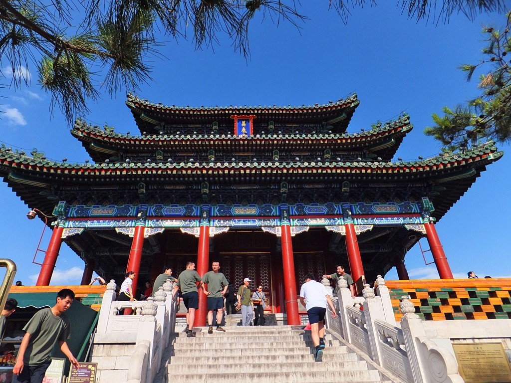 北海、景山与故宫角楼