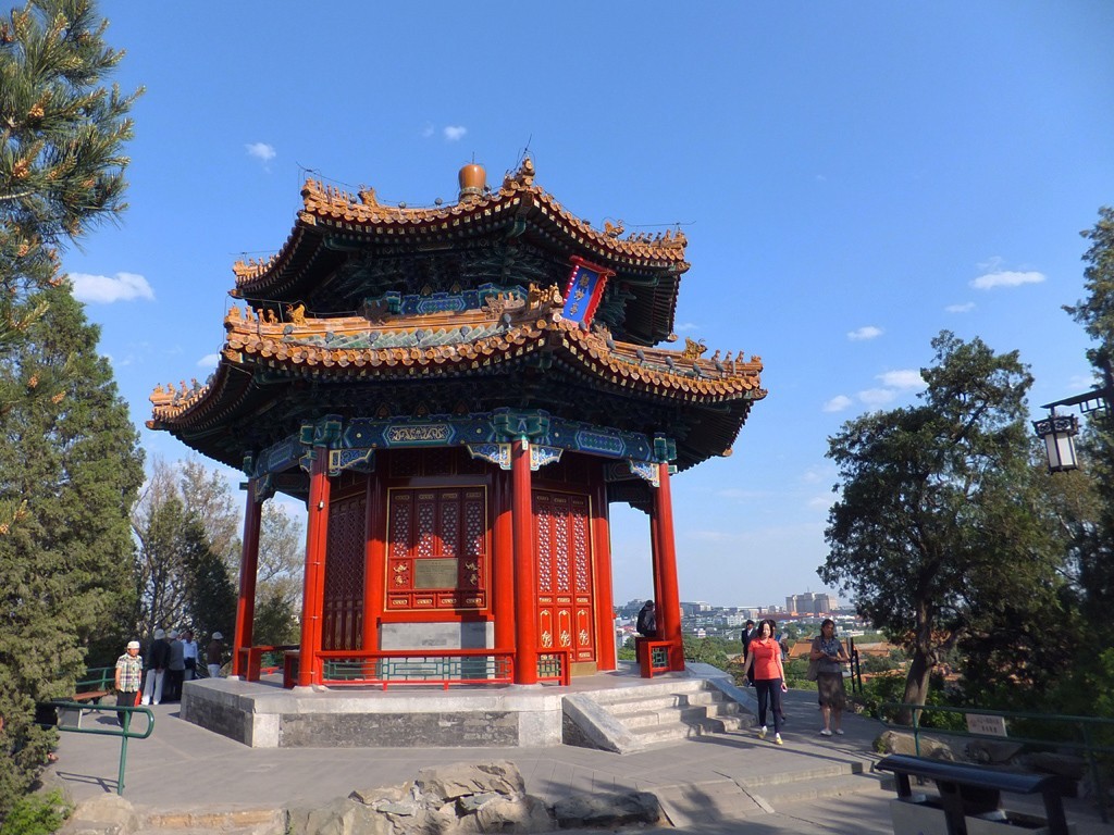 北海、景山与故宫角楼