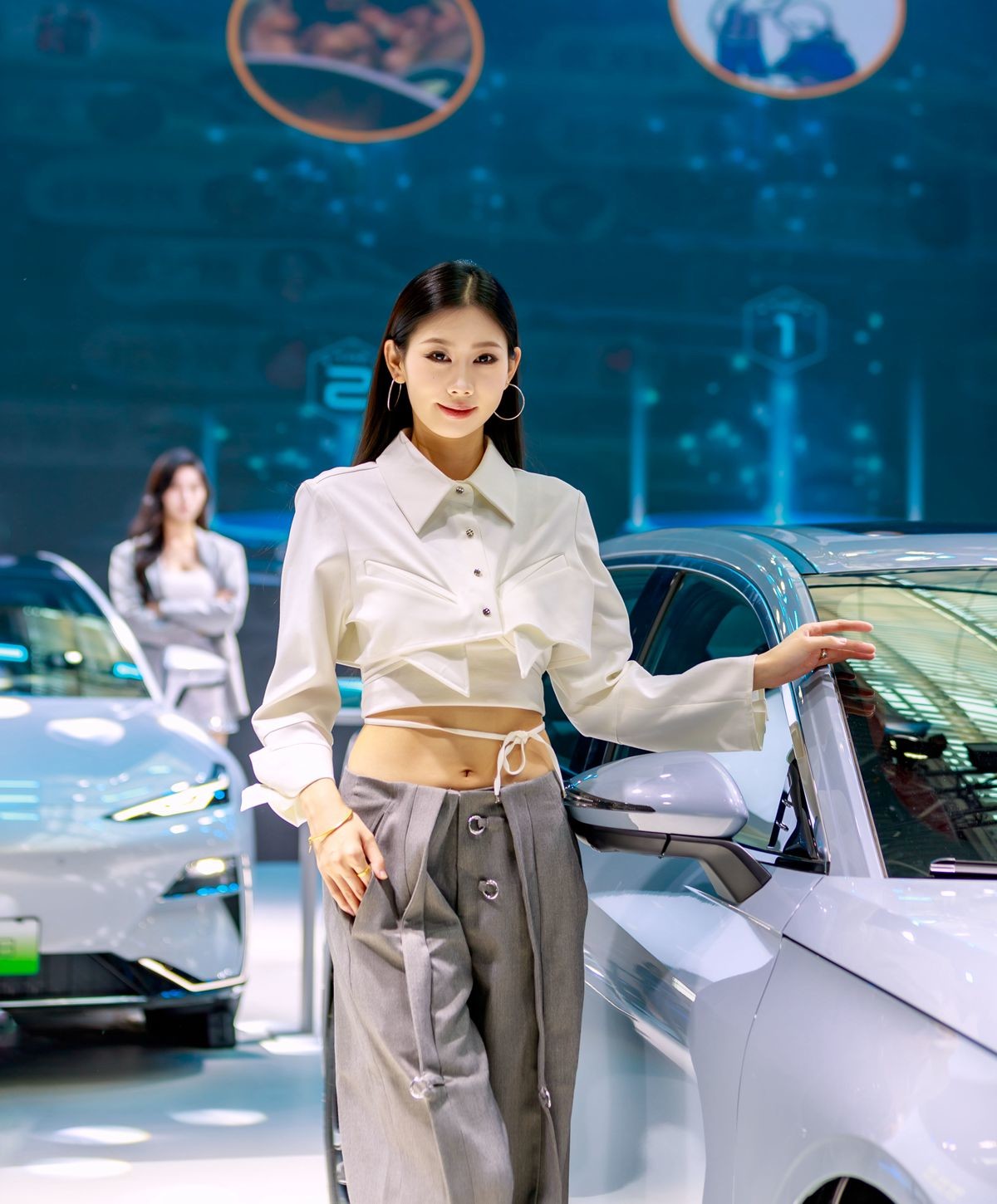 河北汽车文化节模特随拍一组