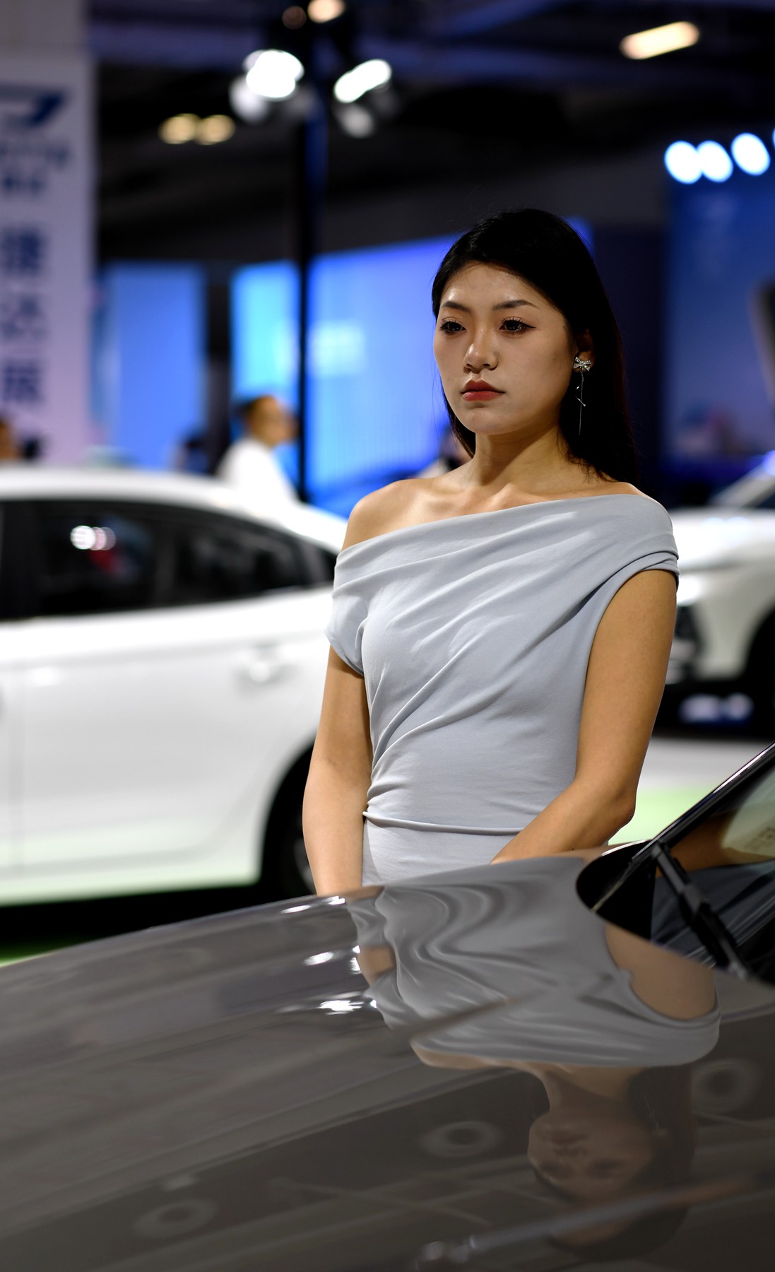 23年兰州车展美女