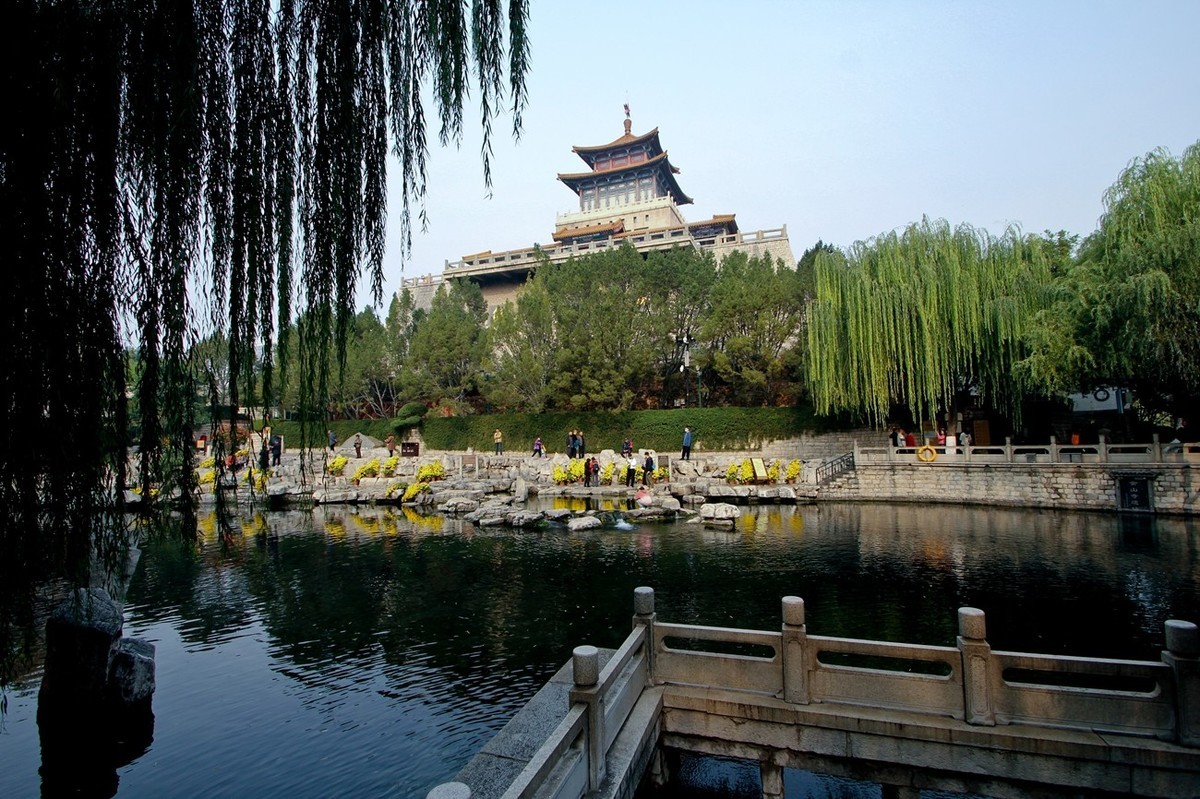 初冬——护城河●环城公园景色