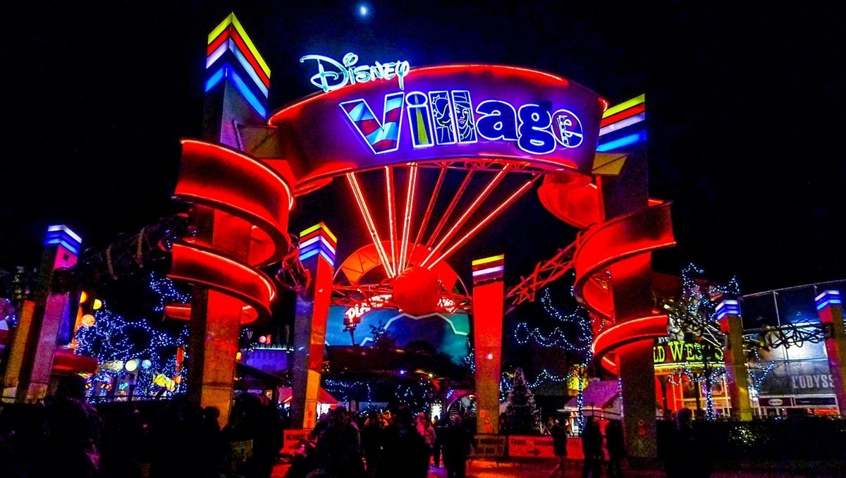 巴黎留影之--夜拍“迪斯尼乐园”