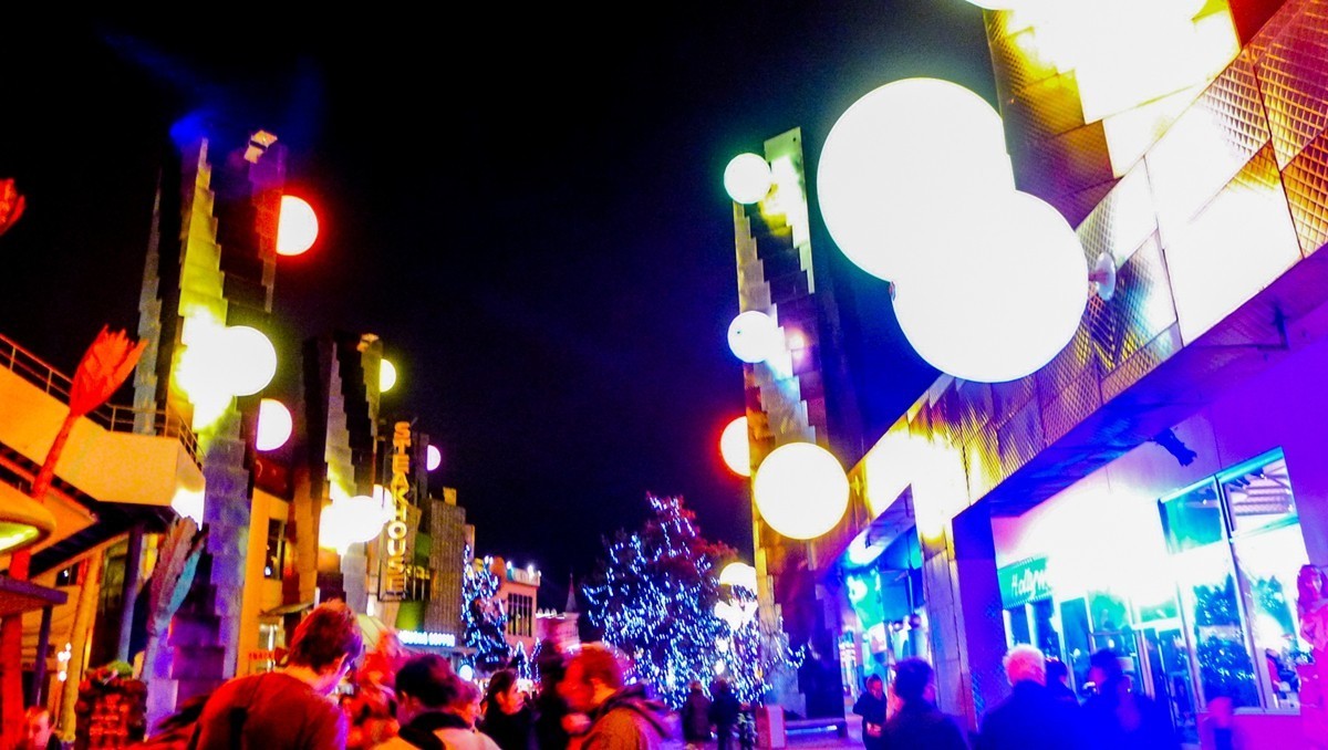 巴黎留影之--夜拍“迪斯尼乐园”