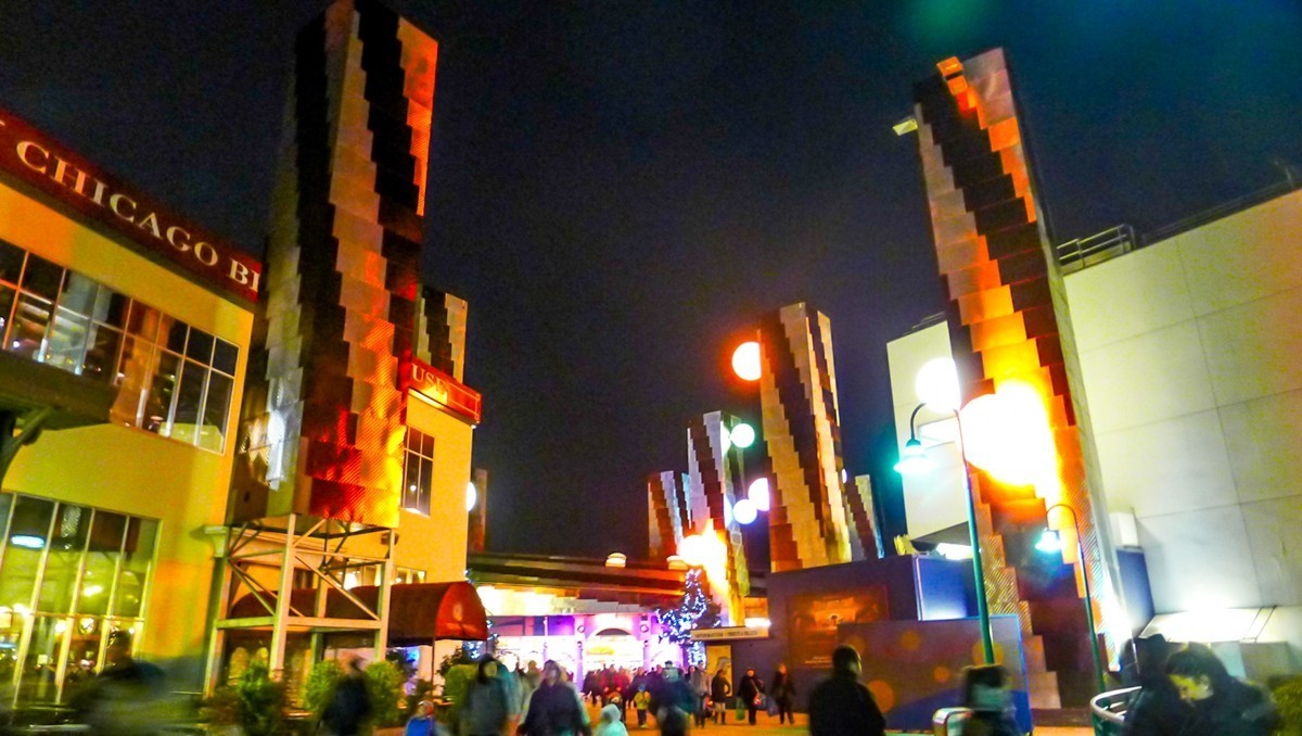 巴黎留影之--夜拍“迪斯尼乐园”