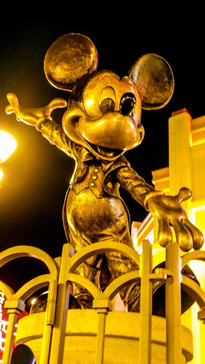 巴黎留影之--夜拍“迪斯尼乐园”