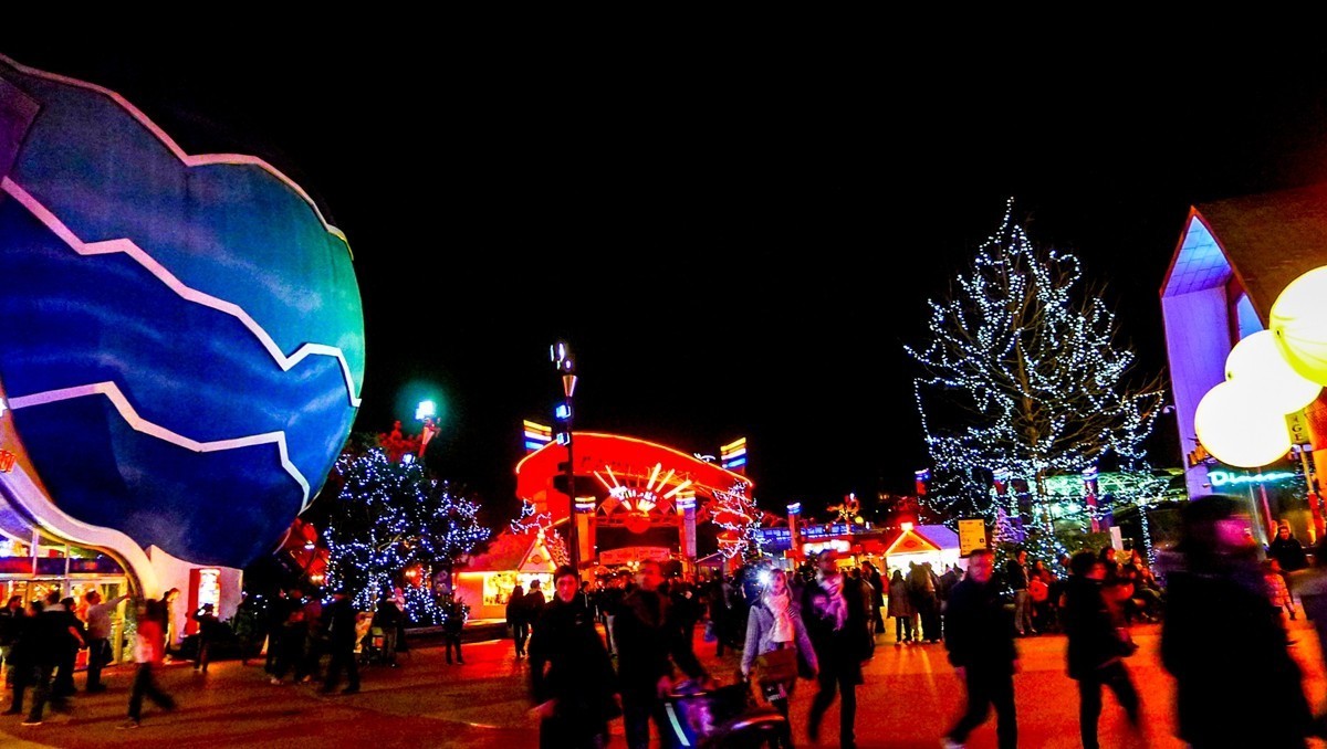 巴黎留影之--夜拍“迪斯尼乐园”