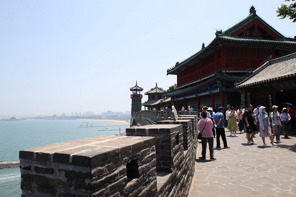 烟台---蓬莱阁游拍