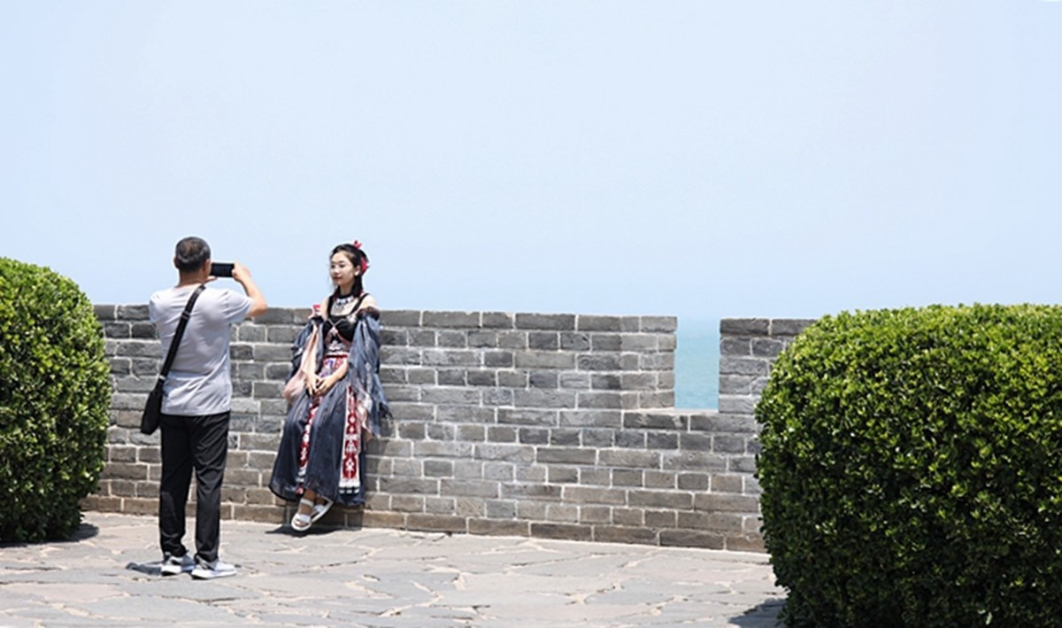 烟台---蓬莱阁游拍