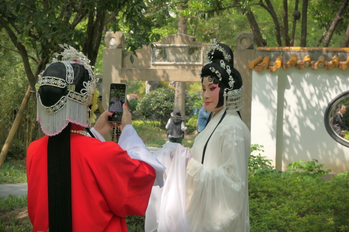 【国色芳华 春漾漕溪】——摄于上海漕溪公园