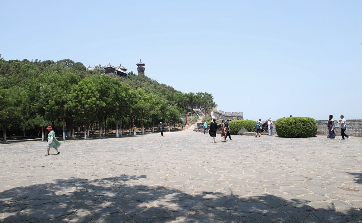 烟台---蓬莱阁游拍