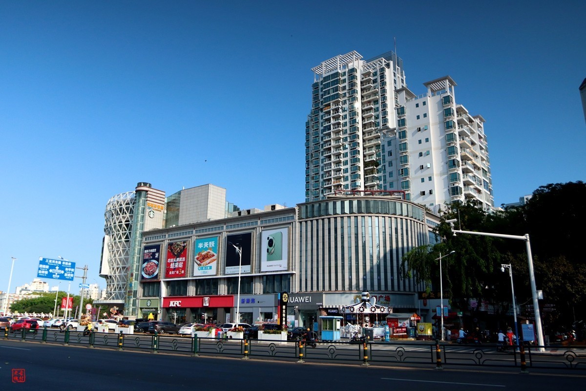 天涯海角三亚情(5)街景,阳光,沙滩