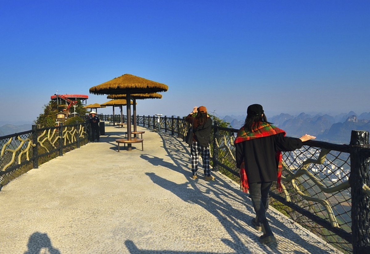 桂林阳朔如意峰索道景区