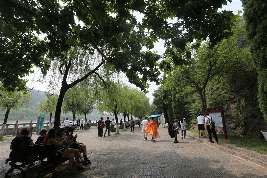 5.19.洛阳龙门石窟景区的印象