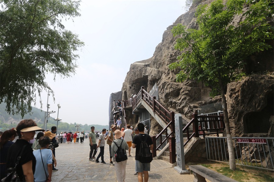5.19.洛阳龙门石窟景区的印象