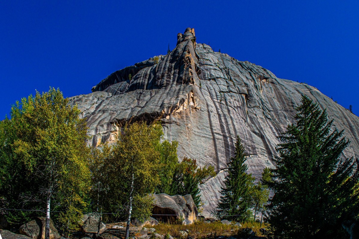 新疆旅游沿途风光风景记实抓拍   ＜ 可可托海大峡谷＞   续