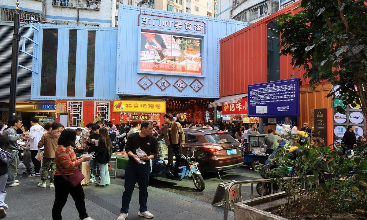 深圳步行街印象